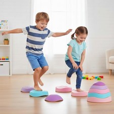 Special Supplies Stepping Stones for Kids 5 Balance Indoor and Outdoor Blocks