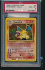PSA 8 CHARIZARD 1999 Pokemon Base Unlimited #4/102 Holo Non-Shadowless NM-MINT