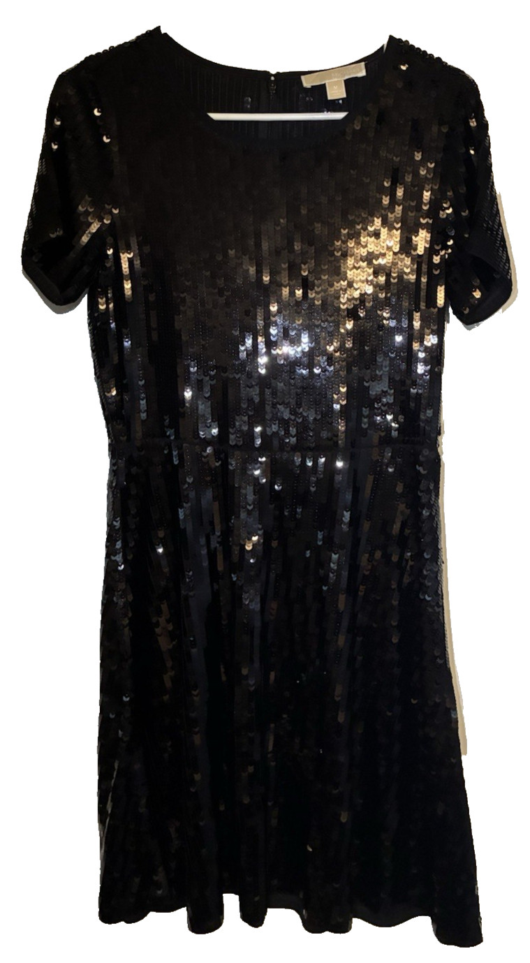 Michael Kors - Size Medium - Black Sequence Shoul… - image 1