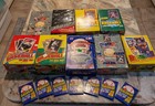 Lot of 100+ Unopened Vintage Baseball Cards in Packs: includes(1)1989 Upper Deck