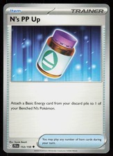 N's PP Up 153/159 Uncommon Journey Together Pokemon Near Mint