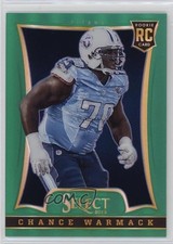 2013 Select Marketing Industry Summit Green Prizm 15/15 Chance Warmack #162 nd3