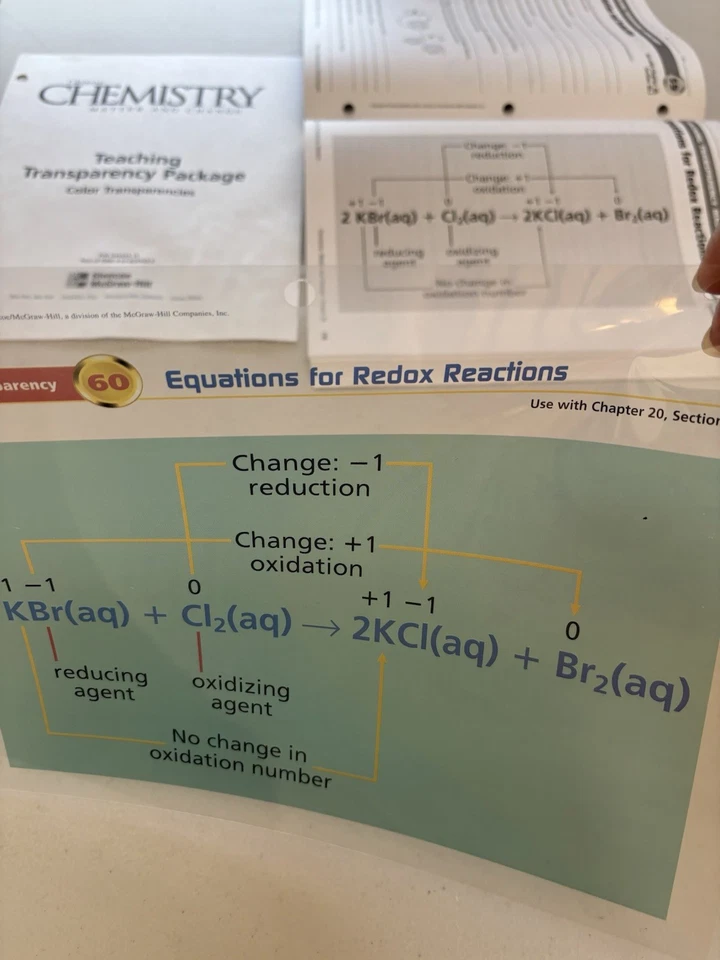 236 Color HS CHEMISTRY Transparencies  Holt, Rinehart and Winston + Glencoe - Image 2 of 4