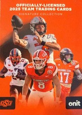 2025 OKLAHOMA STATE FOOTBALL ONIT ATHLETE TRADING CARDS