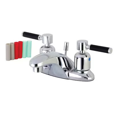 KAISER FB8621DKL FB8621DKL 4-Inch Centerset Bathroom Faucet with Retail Pop-Up