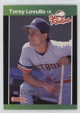 1989 Donruss The Rookies Box Set Torey Lovullo #17 0b3