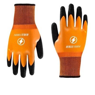 Electrical Task Gloves with Textured Grip for Daily Service Work 1 Pair