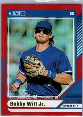 2024 Panini Donruss - Bobby Witt Jr. #1 Red /275
