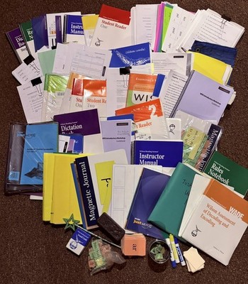 LOT WRS Wilson Reading System Just Words  Teacher's Start Up Kit retail $1400+