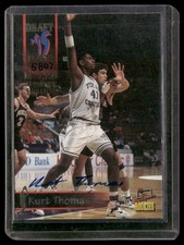 1995 Signature Rookies Draft Day #36 Kurt Thomas Signatures #/7750