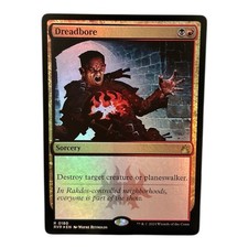 Magic: The Gathering Dreadbore RVR 180 Foil Near Mint