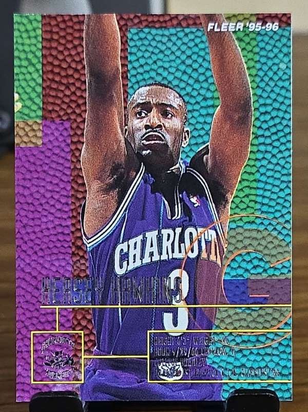 1995-96 Fleer #17 Hersey Hawkins