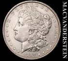 1889 Silver Morgan Dollar - Scarce  High Grade  Lustrous  No Reserve  #L8444