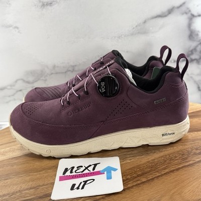 Women s size 8-ICEBUG AVA BIOSOLE Purple Walking Shoes BUGdri BUGforce BOA