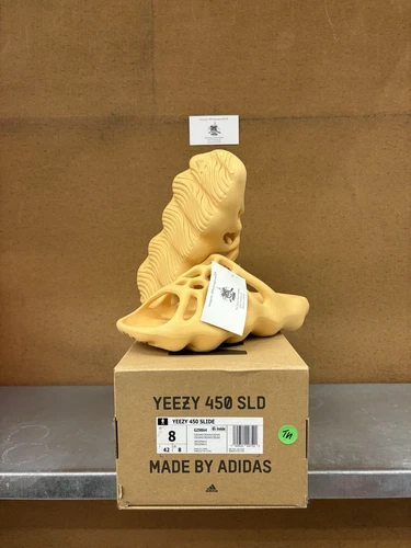DS Men Sz 8  - Brand New Yeezy Slide 450 Cream GZ9864 NEW KANYE