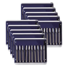 10-100* Dental Tungsten steel Carbide Burs FG#1172 Friction Grip for High Speed