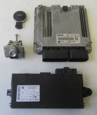 Original MINI Steuergerät + Schlosssatz R56 Cooper D Diesel 2007 W16 Handschaltung - 7809794 #86