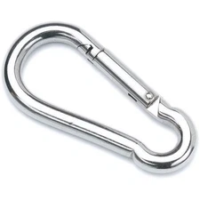Spring Hooks, Snap Hooks, Carabiners, 5/16" : 25, 50, 100 and 250 pcs