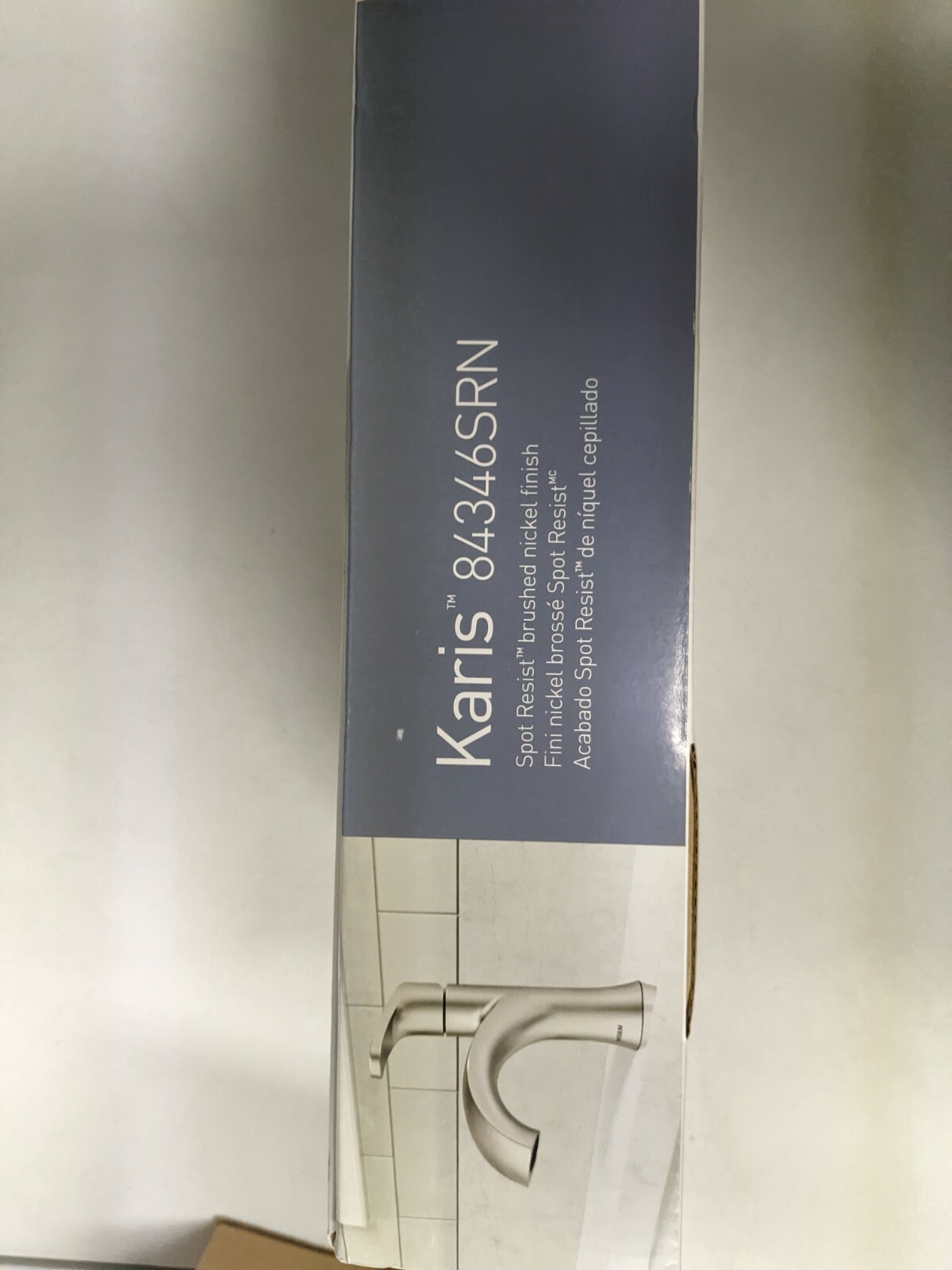 Moen Karis Bathroom Faucet Spot Resist Brushed Nickel Finish