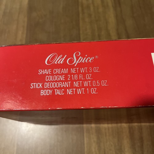 Vintage Old Spice The Traveler - Cologne Shave Cream Deodorant Talc New In Box - Picture 2 of 4