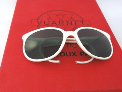 VUARNET 3002 BLA 002 CATEYE VINTAGE CABLE HOOK SUNGLASSES  PX 3000 GLACIER
