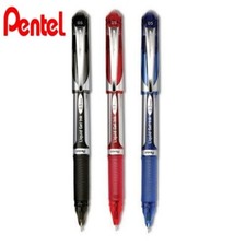  Pentel BLN55 Energel Liquid Gel Ink 0.5 mm Black/ Blue/Red Select 