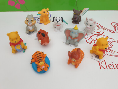 Disney Badespielzeug Spritztier Badetier Dumbo Simba Pumba Marie Klopfer Winnie