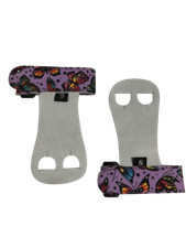 PUSH Athletic Gymnastics Youth Hand Grips Purple Butterfly, Small