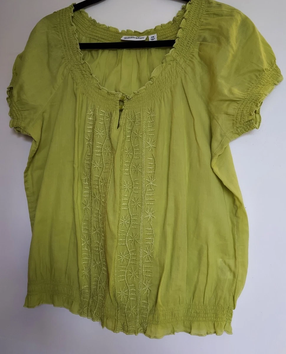 St john's bay peasant top hotsell