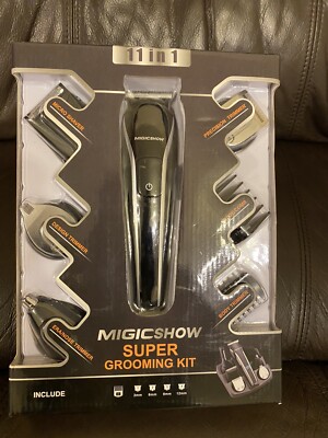 MIGICSHOW Super Grooming Kit 11 in 1 Modell FK-8588T FÜR HERREN PFLEGESET (VERSIEGELT)