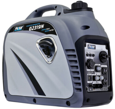 #ad Pulsar 2300W Portable Gas Powered Quiet Inverter Generator USB amp; Parallel $398.00