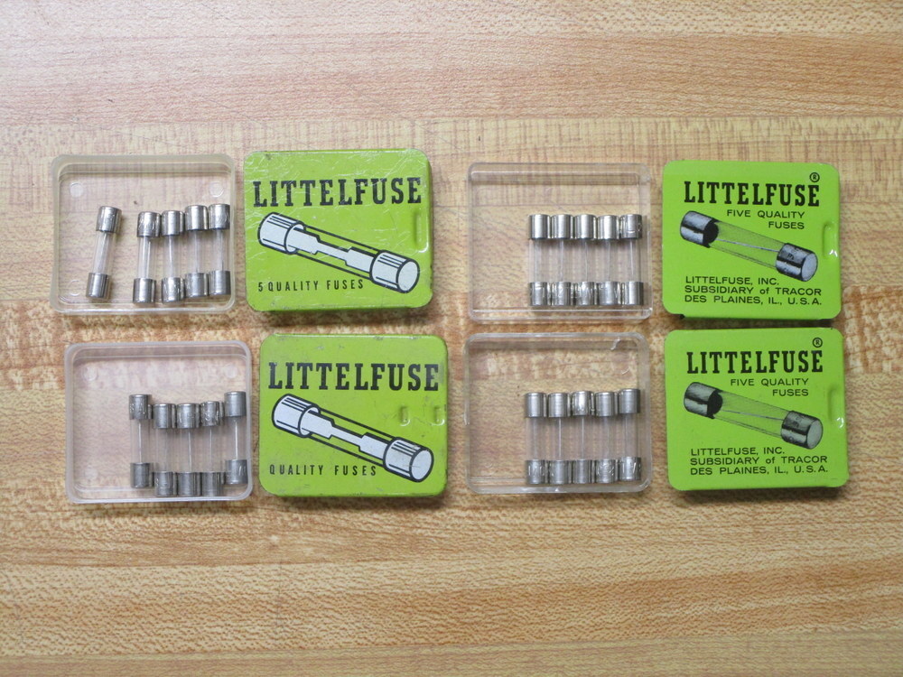 *LOT* (19) LittelFuse 250V AC 8A Fuses Fuse 5/pack V217008 F8AL250V ...
