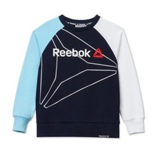 New Reebok Boys Long Sleeve Pullover Crew Sweatshirt Size XL 14-16 