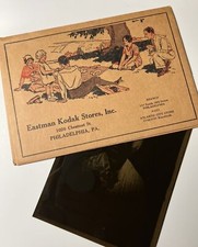 vtg 1920s Eastman KODAK Folder envelope w Beautiful Negative ATLANTIC CITY NJ