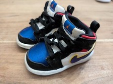 Nike Air Jordan 1 Mid SE TD 'Lakers Rivals' 4C BQ6933-005 Multi-Color Toddler