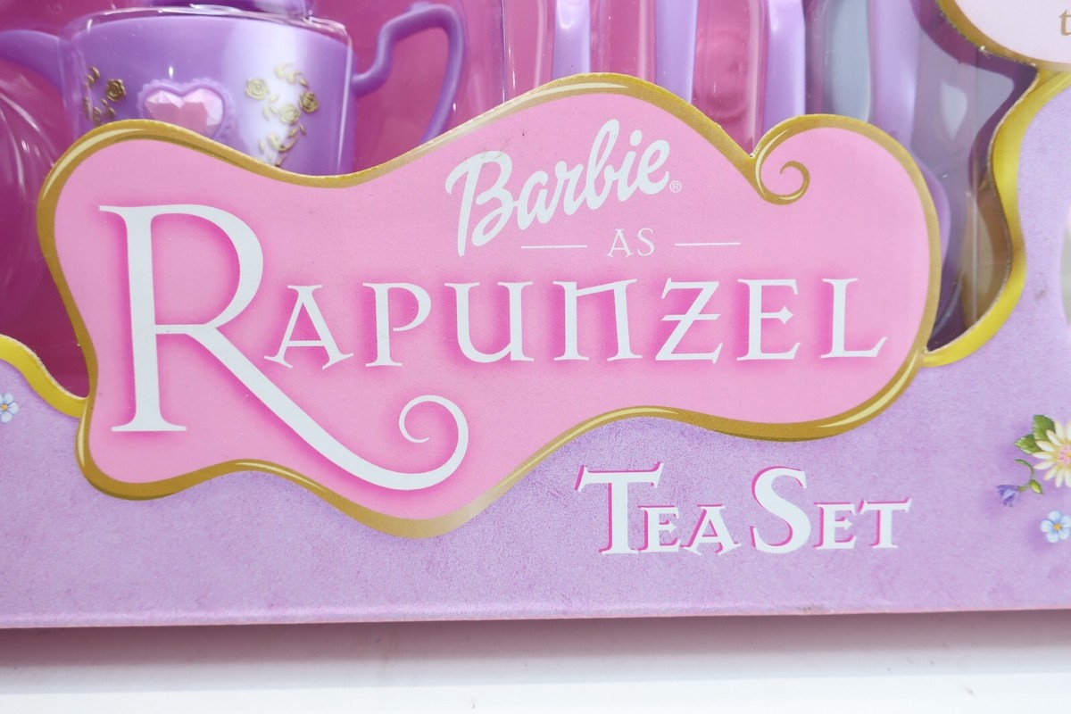 謝瑶香 谢馥春 セット Mattel 2002 Barbie as Rapunzel Series Kids Pretend Party Plastic