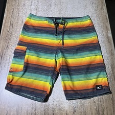 O Neill Surf Striped Board Shorts Mens Size 32 57080