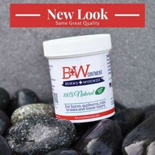 B W Ointment - Amish Healing Ointment - 100 Natural Burn Cream - 4 oz