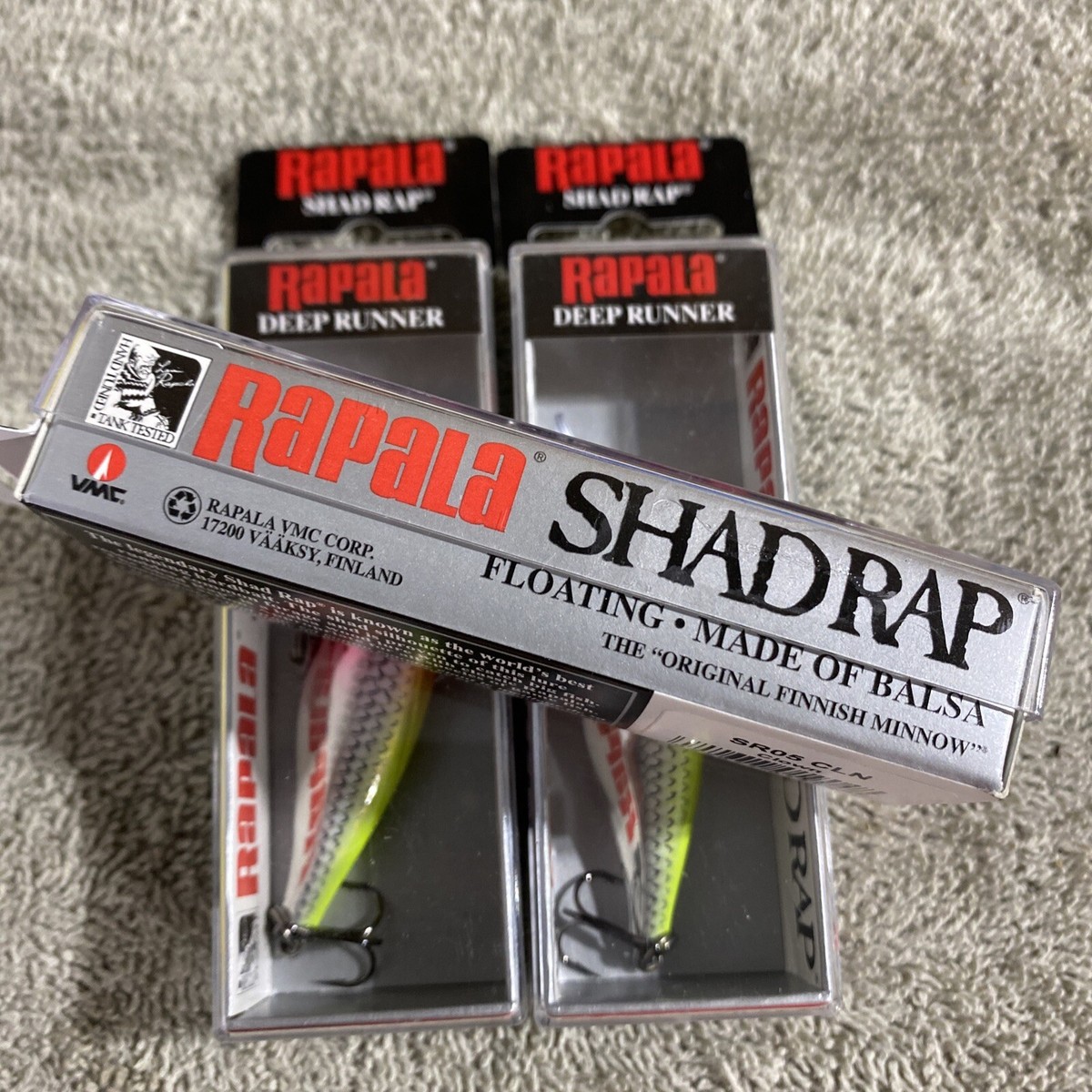 Rapala Shad Rap Deep Runner 5cm SR-5 | Español