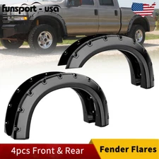 Fender Flares for 99-07 Ford F250 F350 Superduty Pocket Rivet Wheel Protector