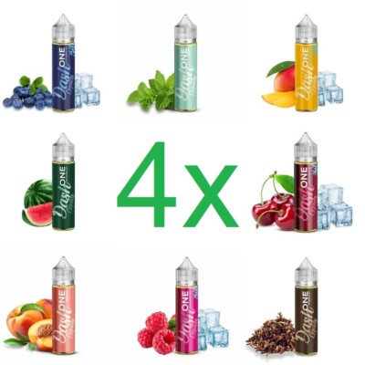 4 x Dash Liquids Aroma je 10ml (40ml) für 240ml E-Zigaretten Liquid