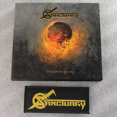 SANCTUARY ''The Year The Sun Died''(Warrel Dane), CD m. Bonustr.(The Doors) +Patch