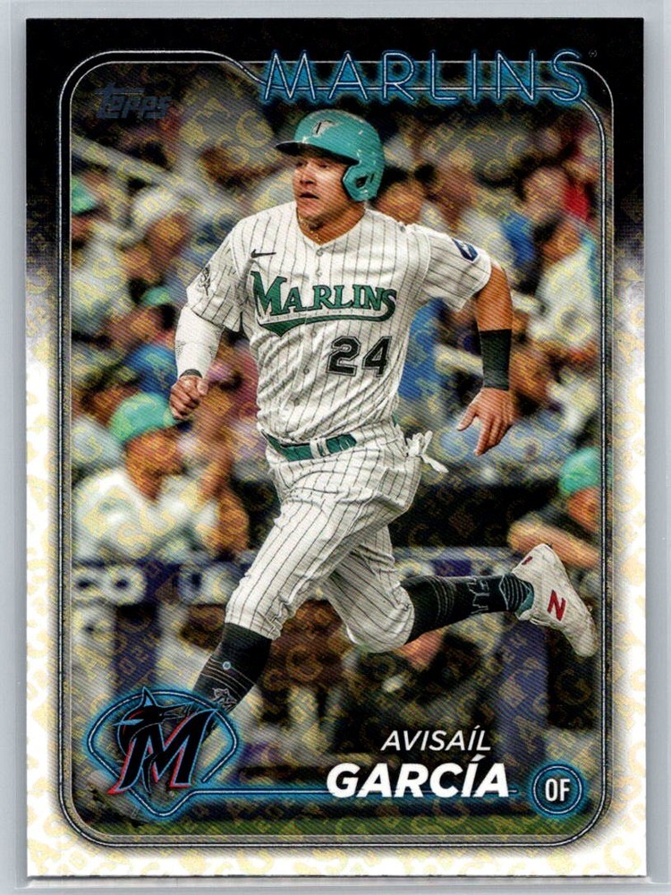 2024 Topps #505 Avisaíl García All Star Game Stamped Foil