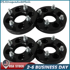 4X Wheel Spacers without lip hub 1inch 4x100mm 1/2"x20 Studs 59.3mm Hub Bore