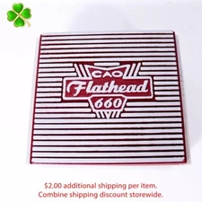 CAO Flathead 660 Empty Wood Cigar Box 7.5" x 6.75" x 4"