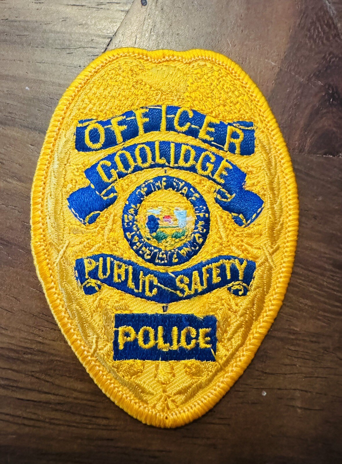 RARE VERSION COOLIDGE DEPT OF PUBLIC SAFETY POLICE ARIZONA Patch FREE