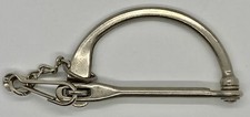 German Army Military Metal Kit Duffle Bag D Ring Securing Lock 
