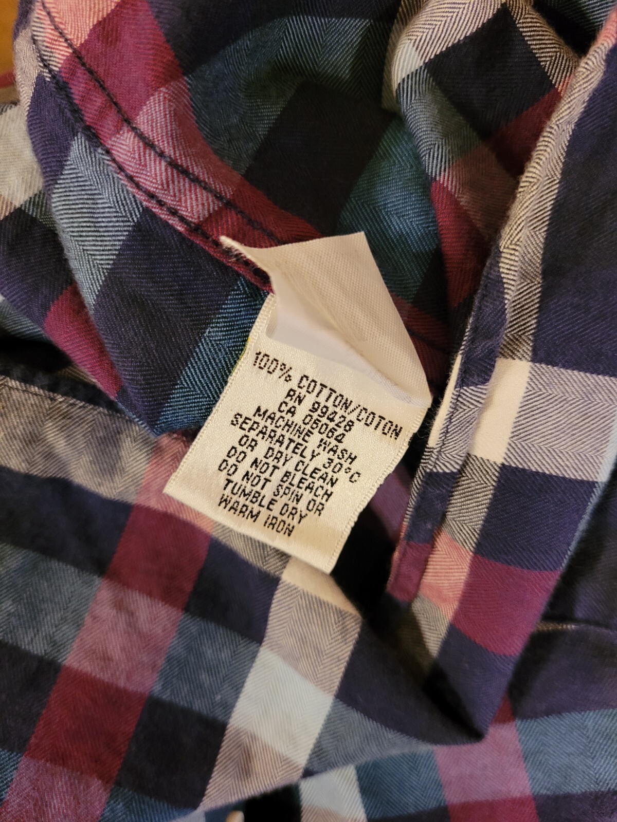 BUGATCHI  Multicolor Plaid Button Front Shirt Men… - image 4