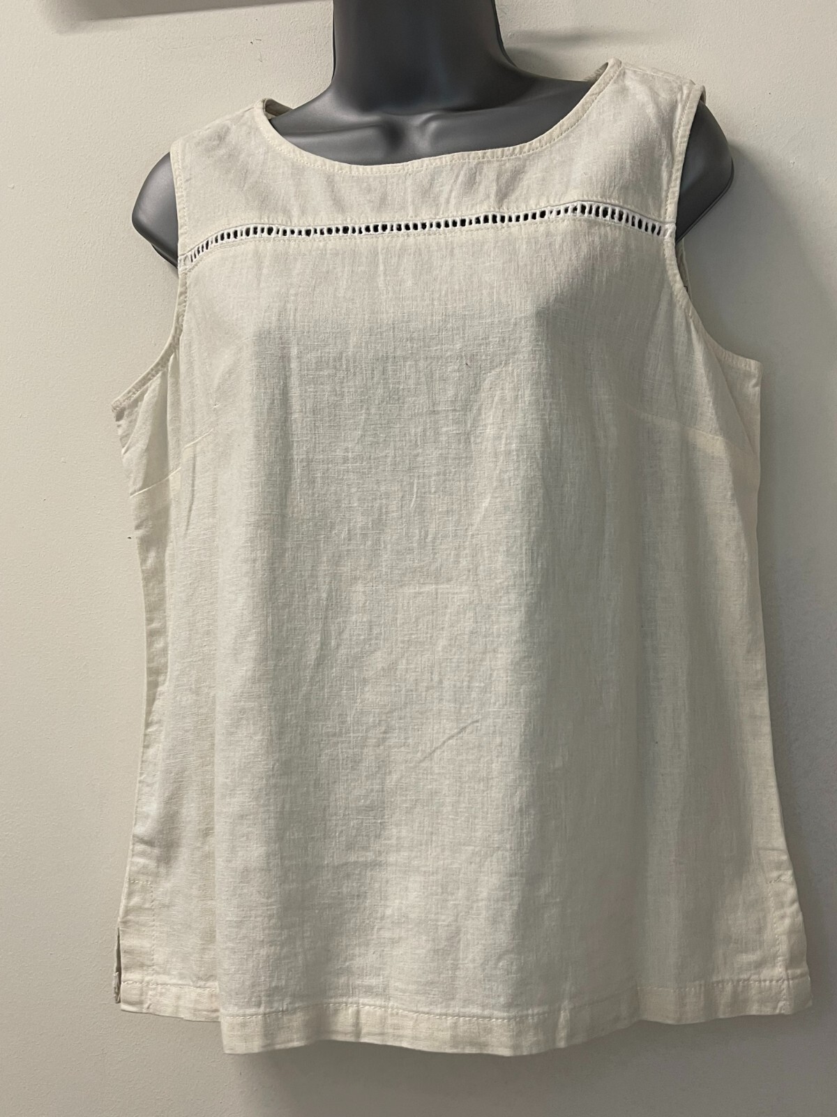 NEXT Ladies Sleeveless Linen Tops - Sizes 6-24 - Various Colours Brand New  | eBay