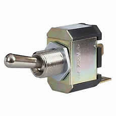 Single pole momentary on sprung to off toggle Dolly Switch Durite 0-687-01